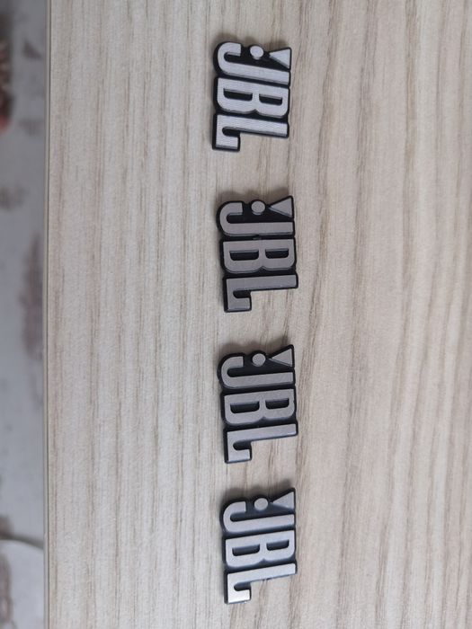 Naklejka jbl aluminium 4 sztuki