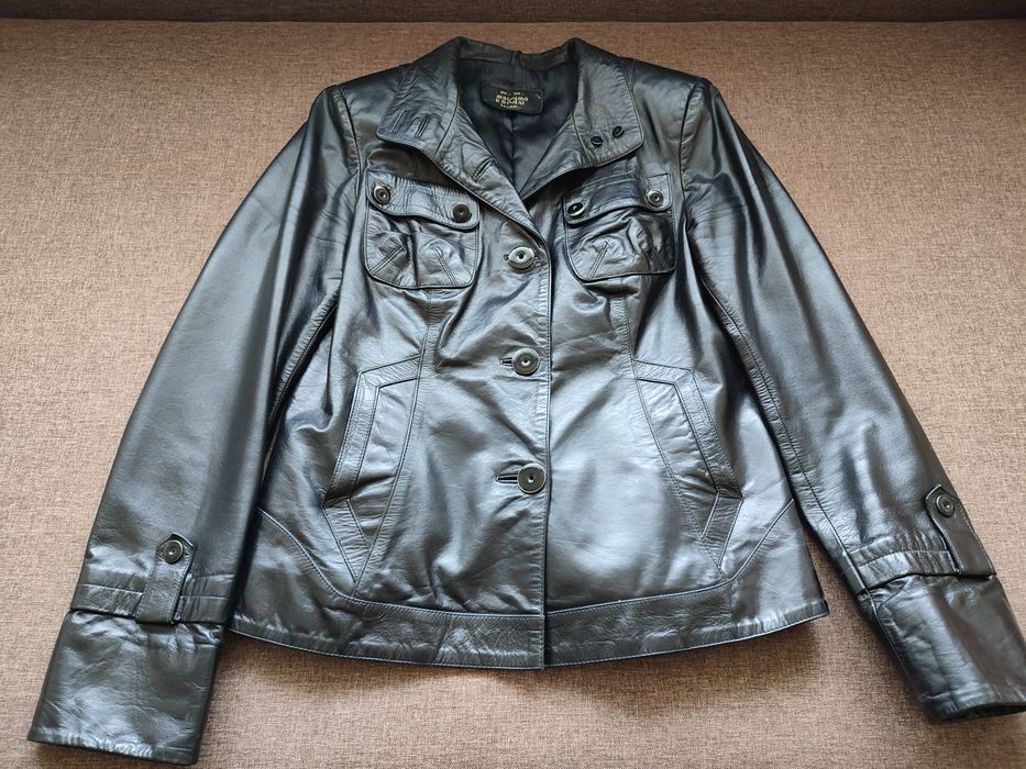 Кожанная куртка.                .
