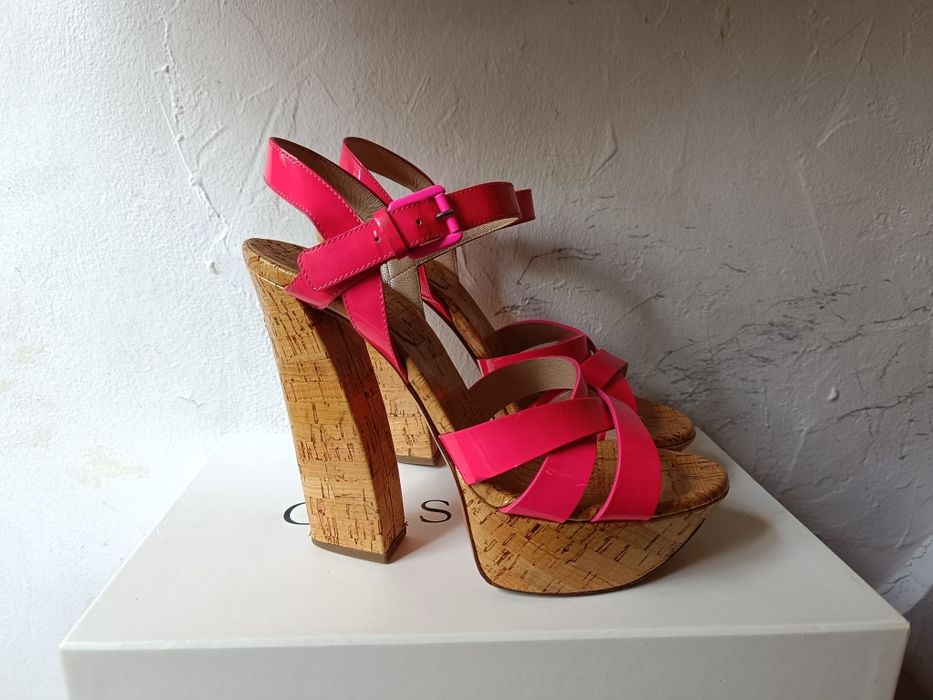 Sandały CASADEI 37, 13,3 cm obcas, 3,5 cm platforma