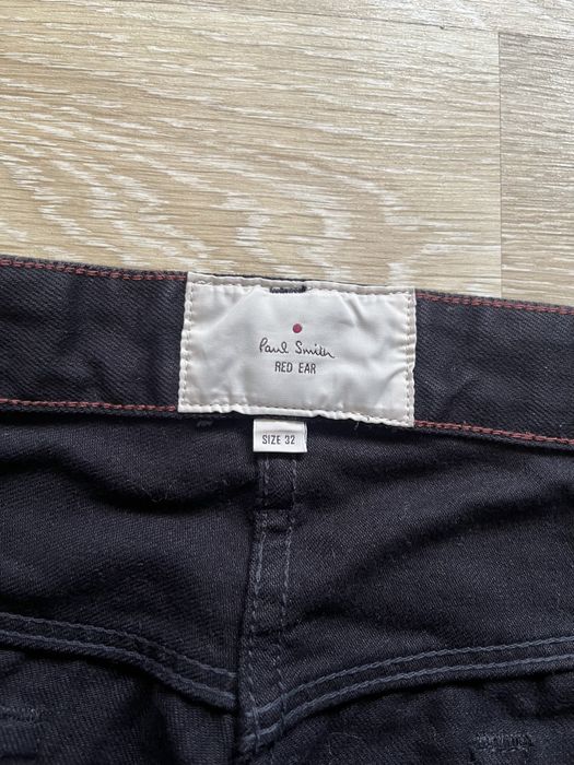Paul Smith red ear selvedge japan denim pants y-3 cdg штани