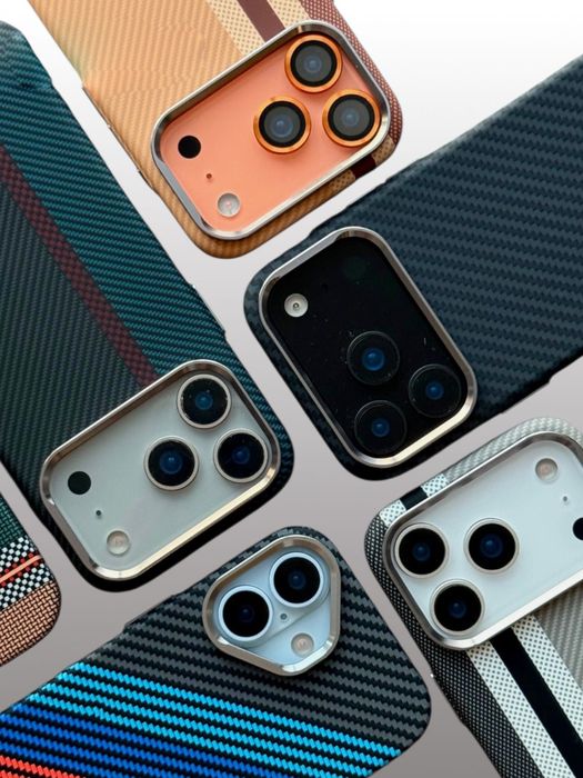 Чохол карбон MagSafe чехол карбоновий iPhone 17 Pro Max айфон про макс