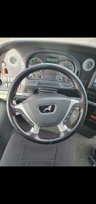 Capa no Volante em Couro Ligeiros / Camiões / Tratores / Autocarros