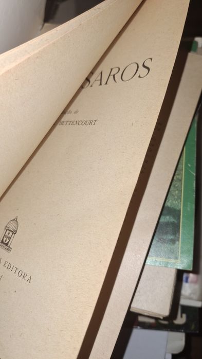 MICHELET  Jules os PÁSSAROS livro portugalia