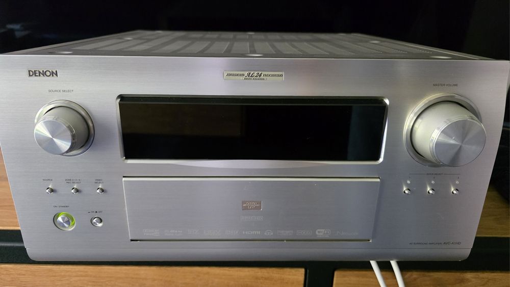 送料無料　美品　DENON INTEGRATED AMPLIFIER Amplituner Kina Domowego 8K Denon AVR-X1800H DAB Salon Poznań