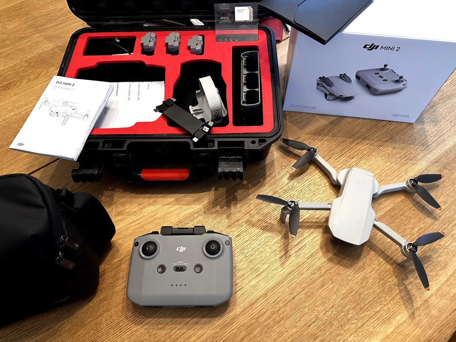 DJI Mini 2 Fly More Combo – idealny stan, komplet, Warszawa