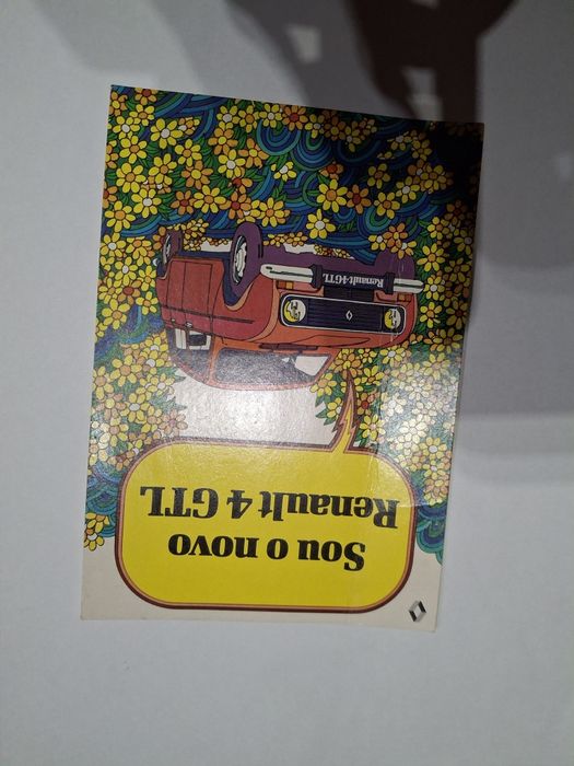 Postal promocional renault 4 R4