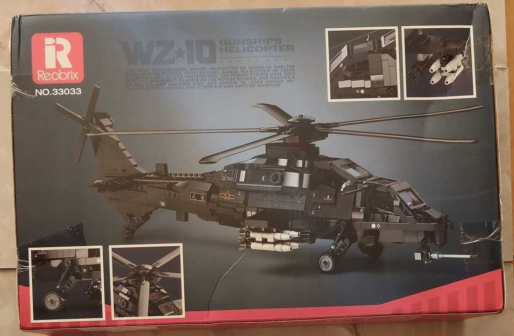 Klocki Helikopter WZ-10