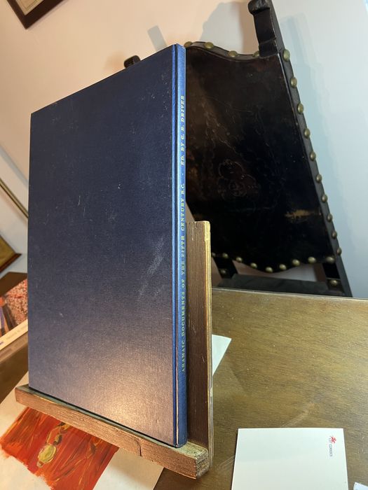 Livro raro de estudos aramaicos e Oriente Antigo – “Aramaic Documents of the Fifth Century B.C.”