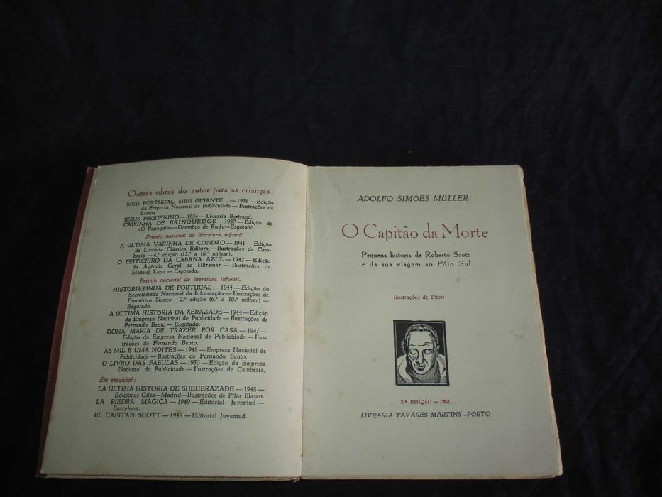 Livro O Capitão da Morte Adolfo Simões Müller