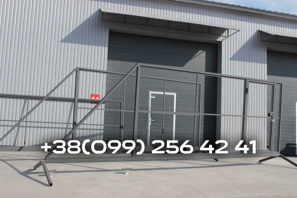 Відкатні/Откатные ворота, Каркас воріт, Каркас откатных ворот WLDR 3