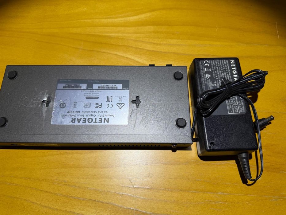 Netgear Prosafe GS110TP Smart Switch with 8 port