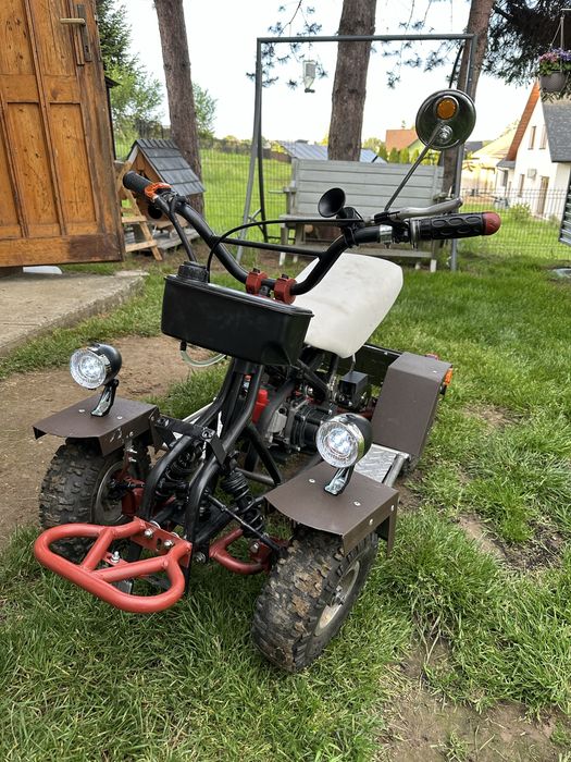 Quad gokart maly dla dziecka DIY benzyna