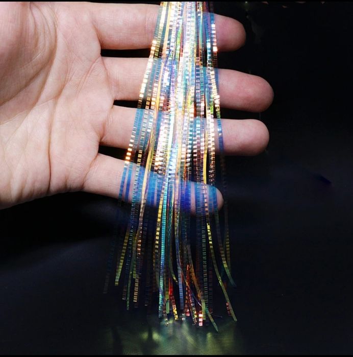 Wedkarstwo muchowe 125 szt pasm długości 25cm