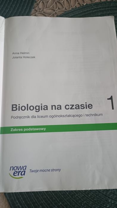 Książka do biologii