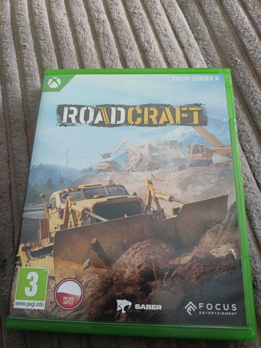Gra roadcraft symulator budowy dróg Xbox series X