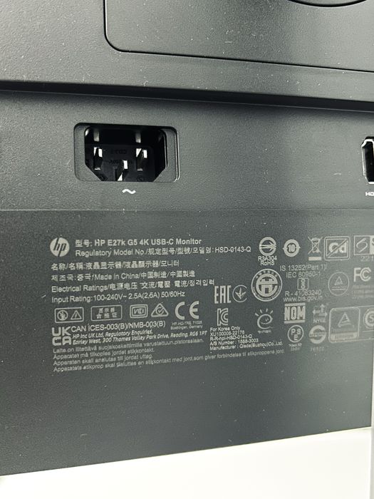 Монітор HP E27k G5