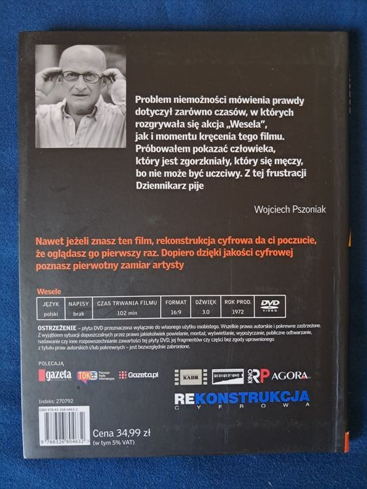 Wesele- film dvd