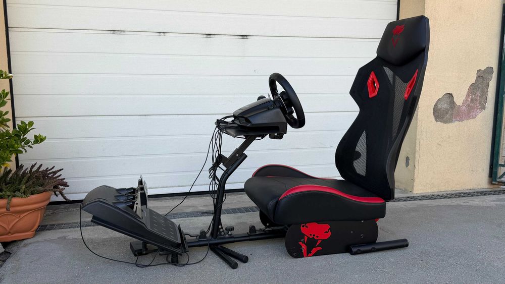Volante + cadeira + shifter