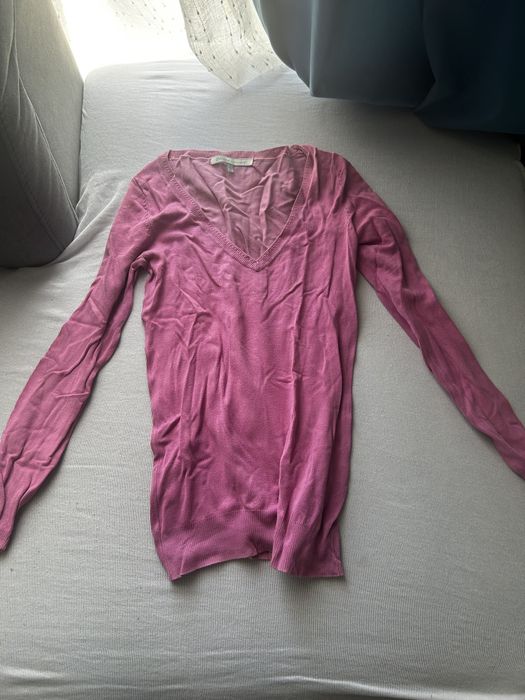 Camisa rosa mangas compridas