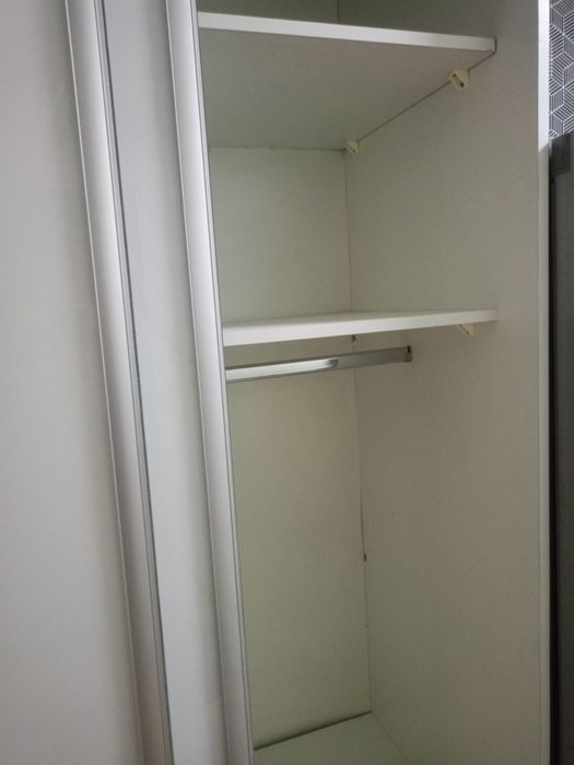 Drzwi do szafy biały lacobel