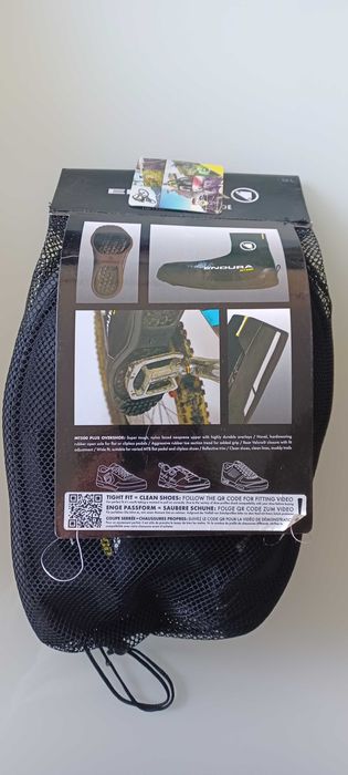 Endura capas de sapato II MT500 Plus - preto