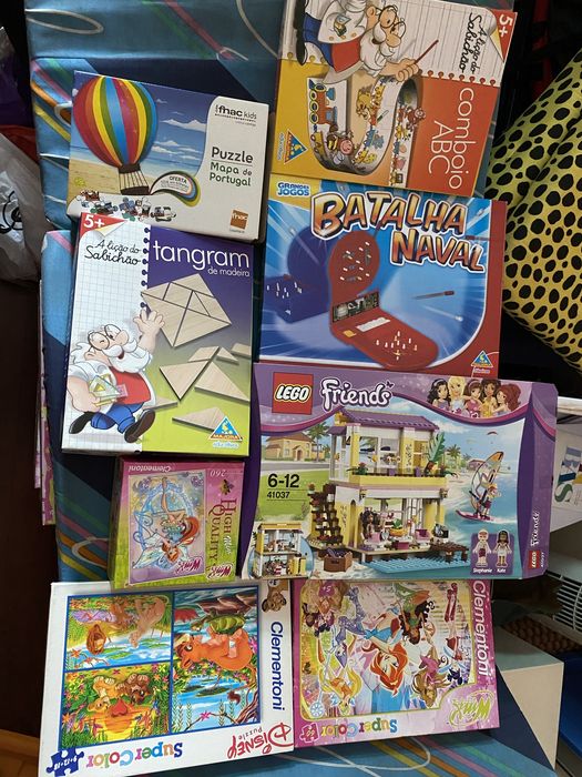 Puzles/jogos/cartas