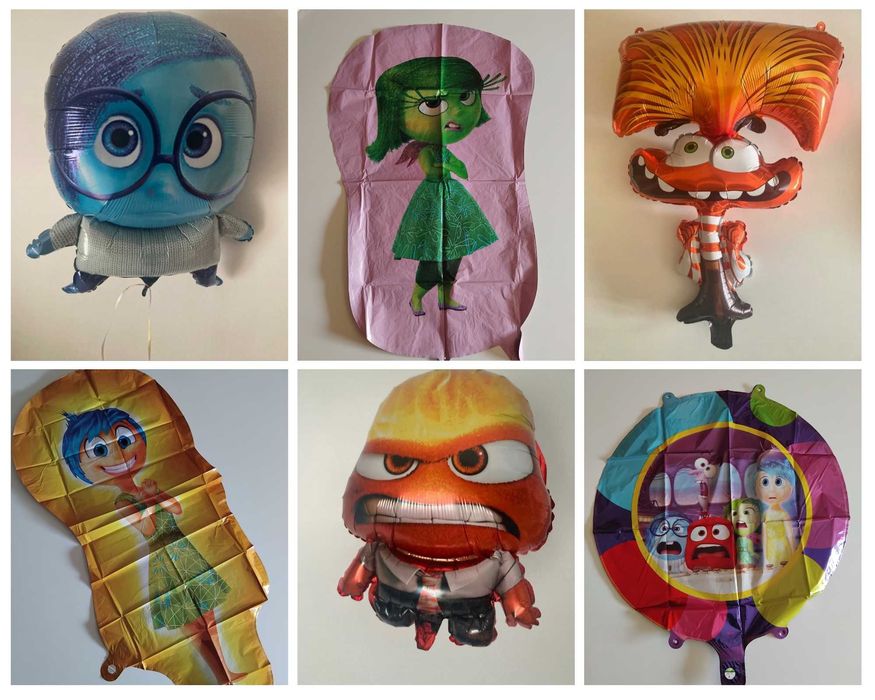 Balões Aniversário Divertidamente Inside Out