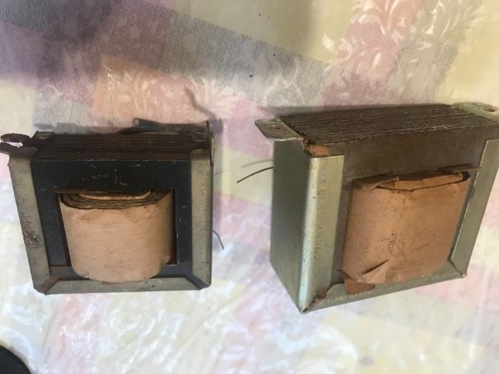 Трансформаторы без имени для ламповых телевизоров