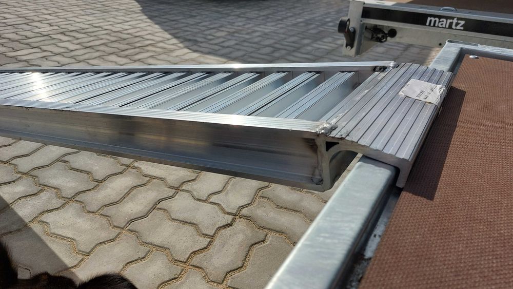Rampa para atrelado, com 2.50m em ALUMÍNIO