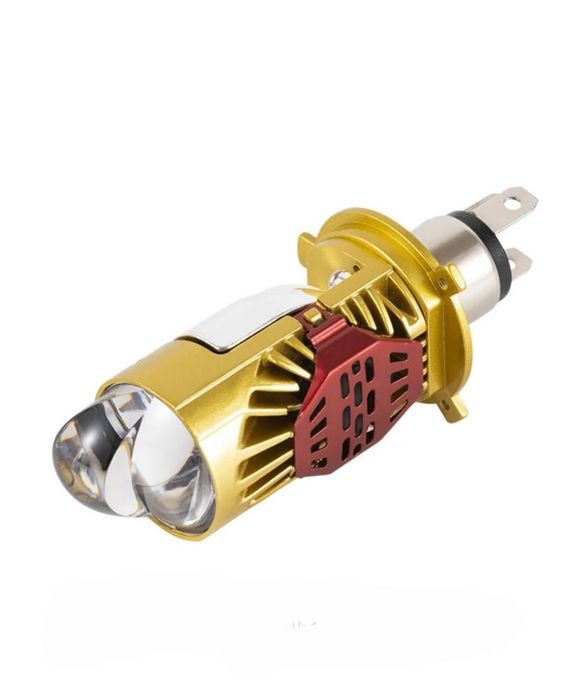 Мини линзы міні лінз H4 3570 led 12-24V 6000K 14000Lm 110W. Комплект