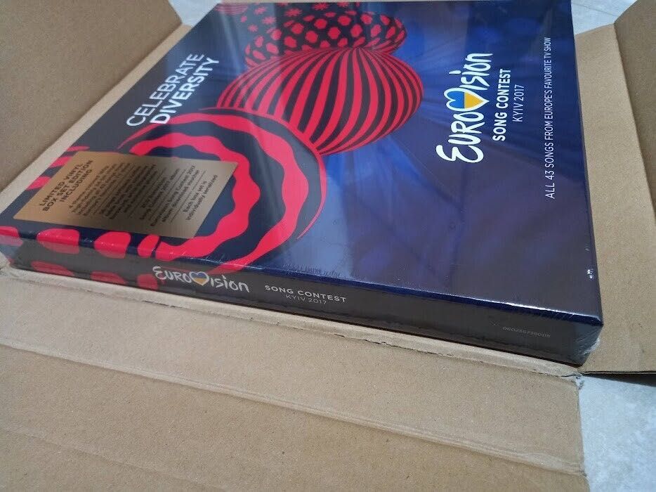 EUROWIZJA 2017 VINYL BOX Eurovision na prezent 4LP + 2CD