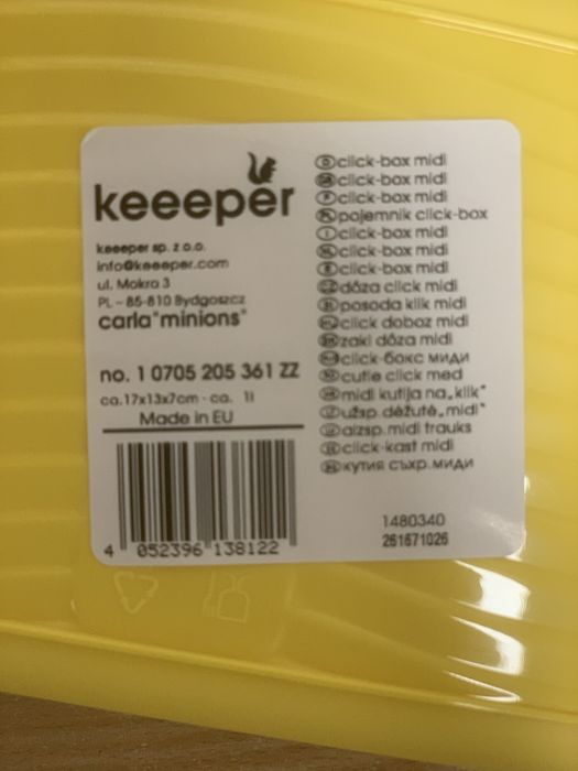 Lunchbox Minionki