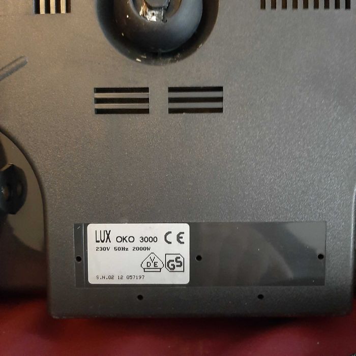 Lux öko 3000 odkurzacz parowy