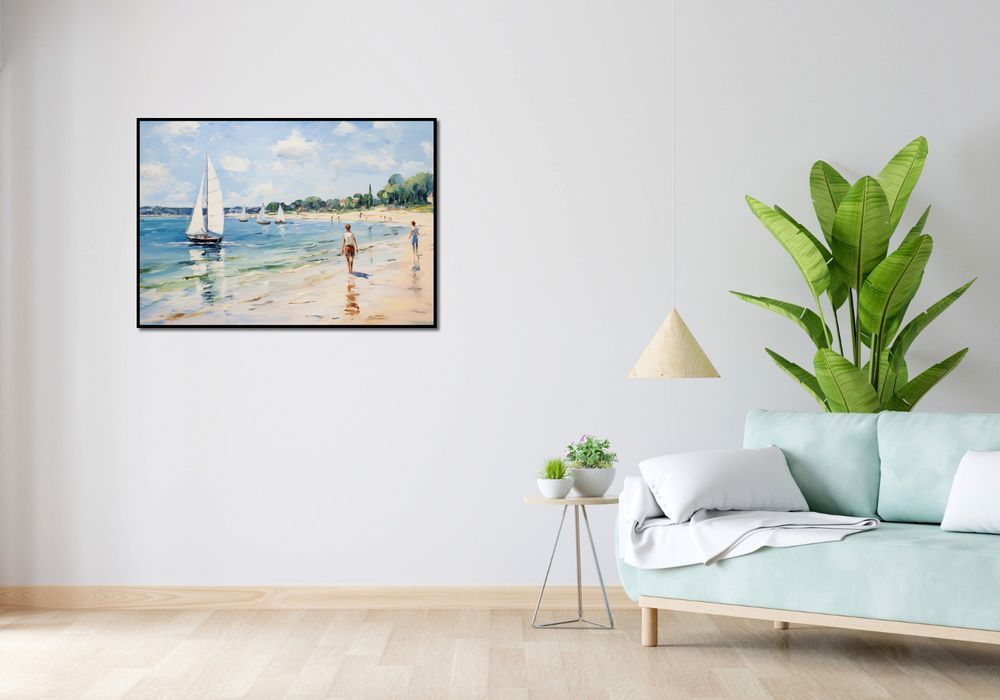 Plakat 100x70cm Życie na Brzegu