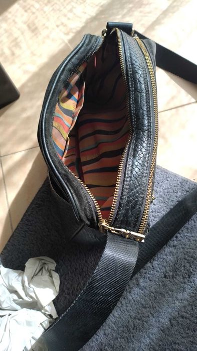 Mala/Carteira de Senhora em pele