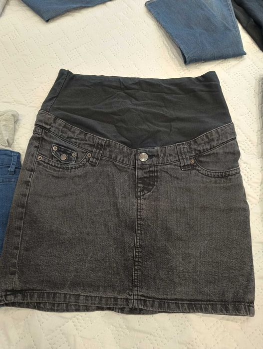 Ubrania ciążowe spodnie spódnice legginsy 38-42