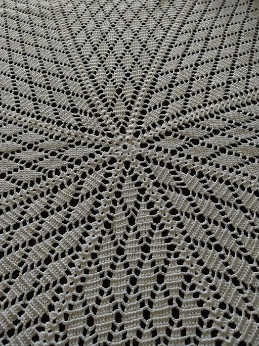 Toalha em croché, linha nº6