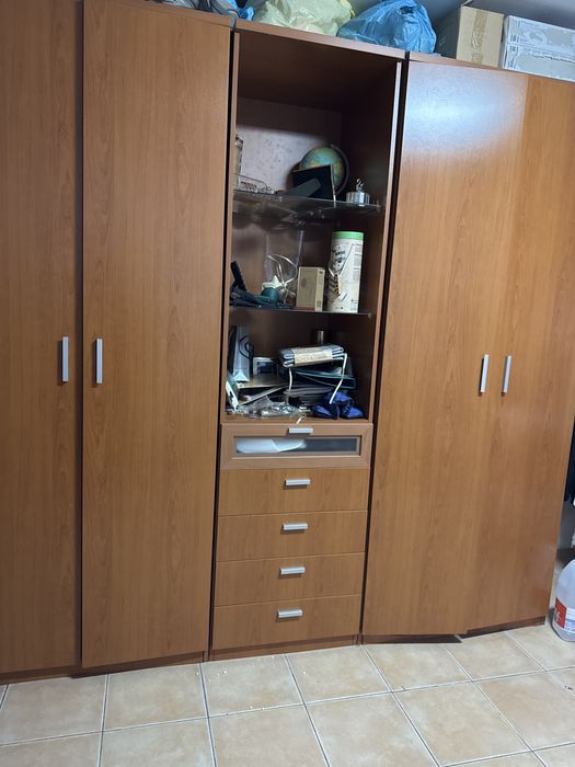 movel quarto portas e gavetas