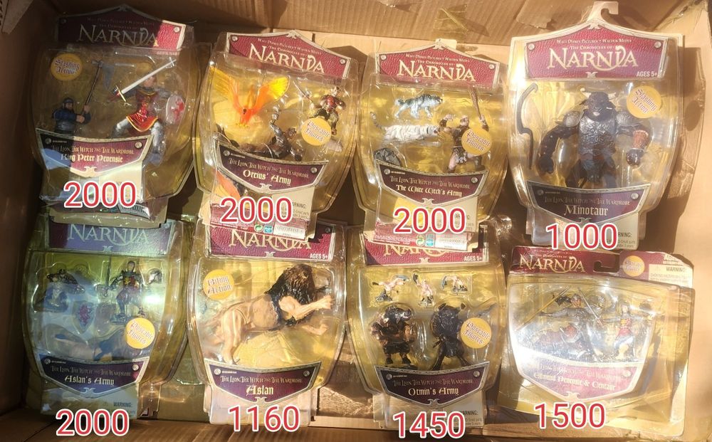 Hasbro The Chronicles of Narnia новые наборы, цены на фотографиях, две страницы фотографий с ценами