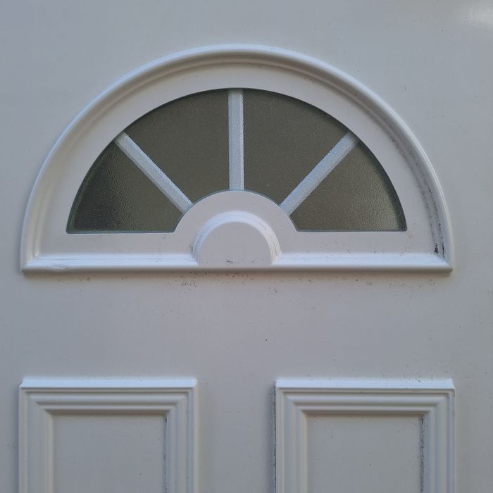Porta entrada blanco