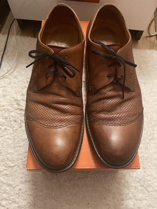 Półbuty skórzane roz-42