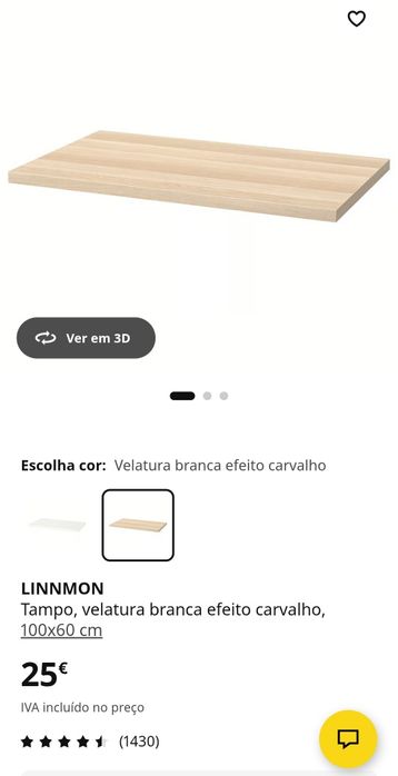 Tampo Linnmon | IKEA (100x60)