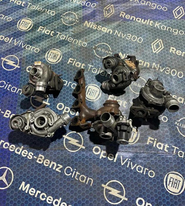 Турбіна Е4 E5 Е6 Renault Kangoo 1.5dci рено кенго мерседес сітан 2008-