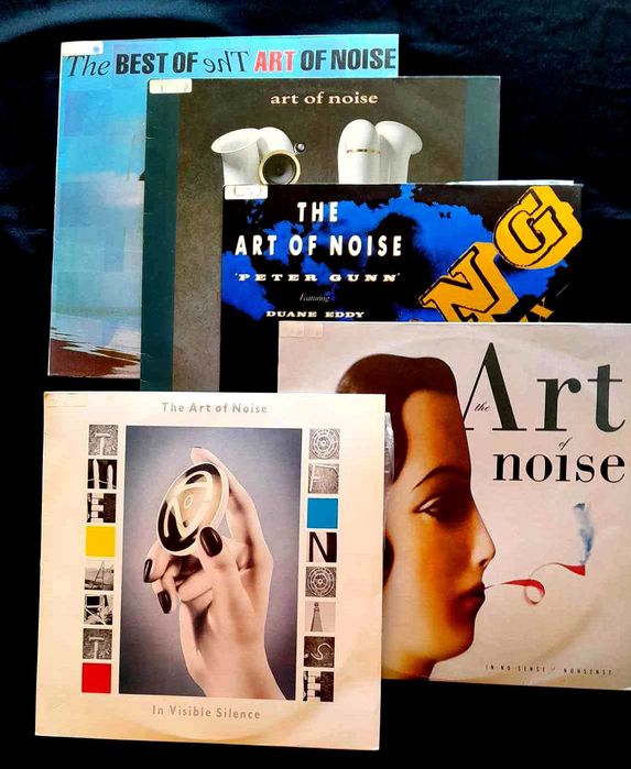 5 LPs dos Art of Noise IMPECÁVEIS
