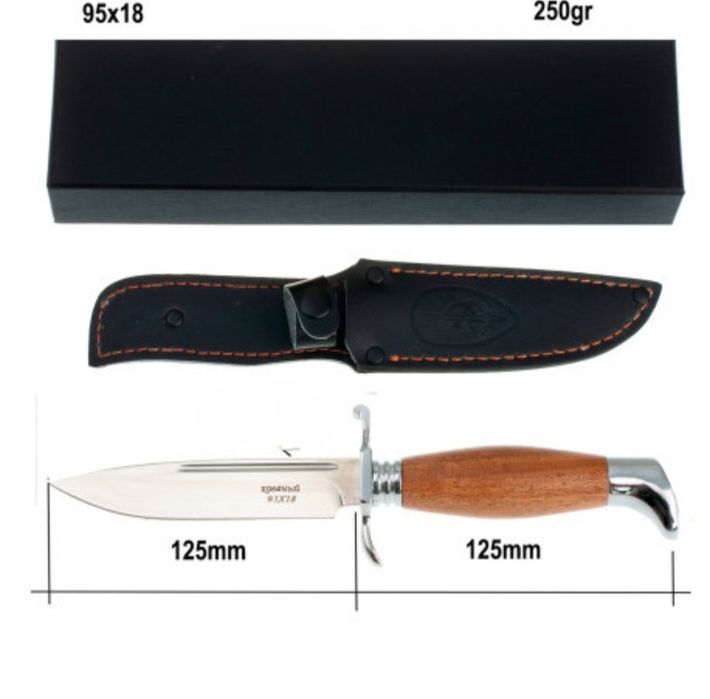 Нож Финка НКВД мисливський ніж  с деревянной ручкой