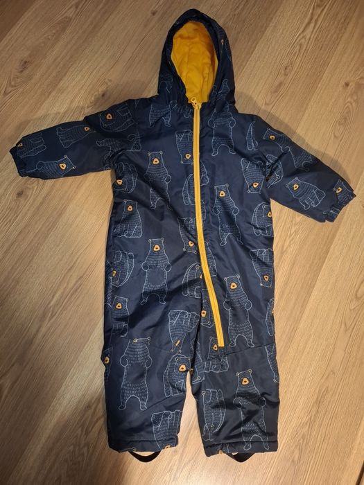 Kombinezon zimowy 98 / 104 lupilu. Granatowy. Super ciepły.