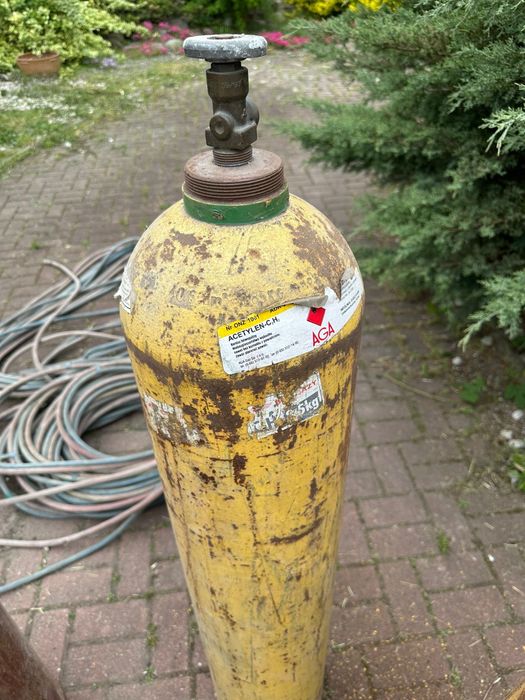 Butle tlenowe i acetylenowe + węże