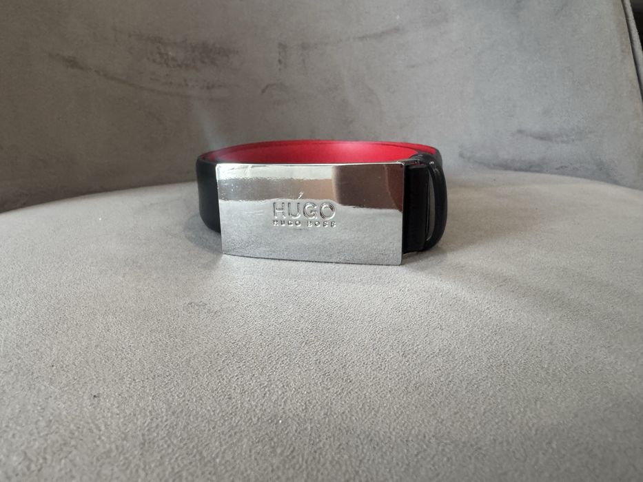 Чоловічий шкіряний ремінь Hugo boss