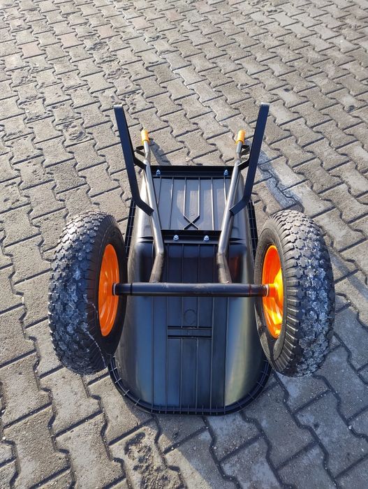 Taczka dwukołowa PCV lub aluminium