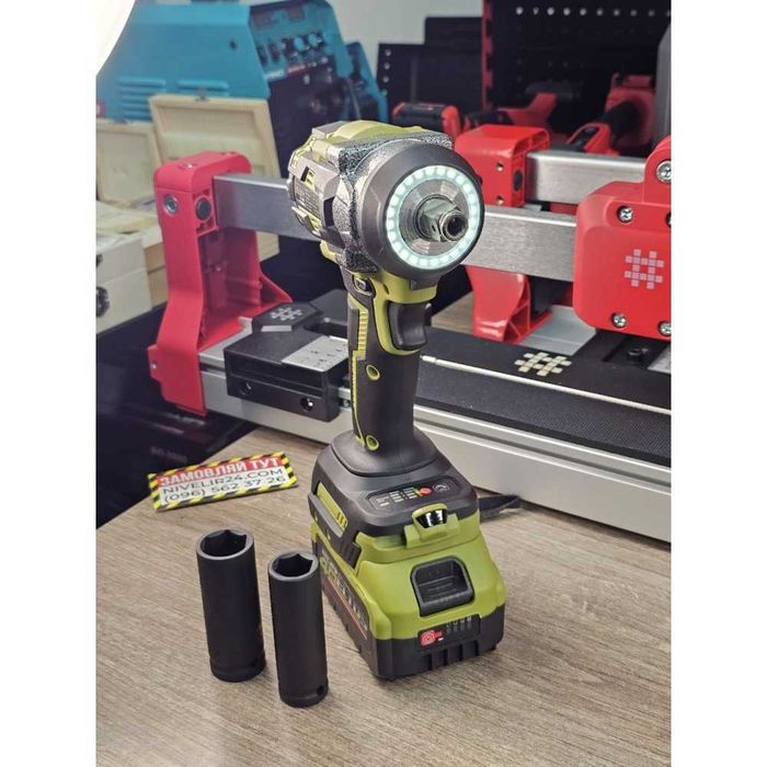 Акумуляторний ударний гайковерт ELTOS АГ-600/800 безщітковий потужний